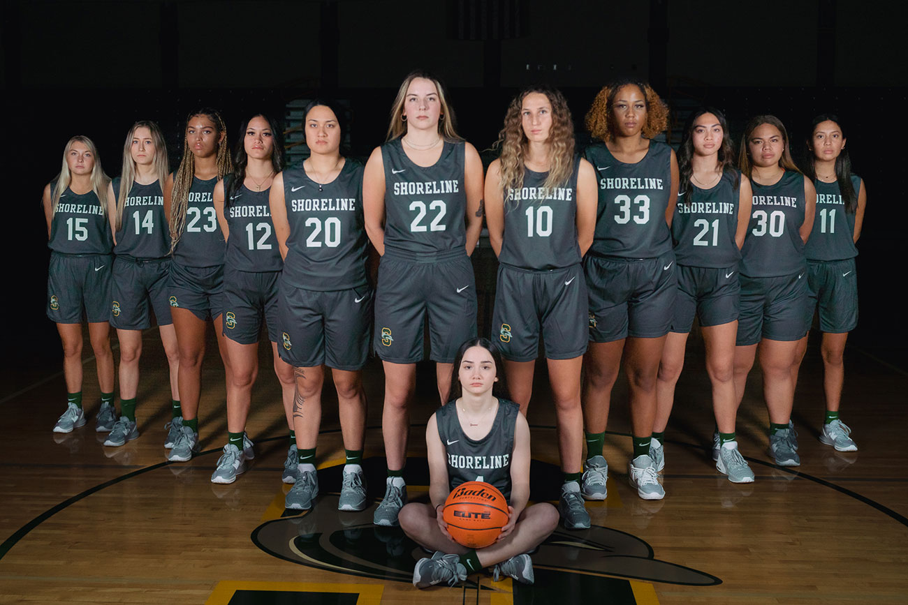 Shoreline Women's Basketball Team 2022-2023